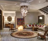 Villa Gita Segara, Wohnzimmerbereich